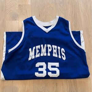 University of Memphis, XL vintage basketball jersey
